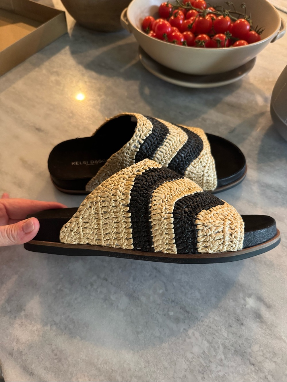 Kelsi Daggar rafia slides
